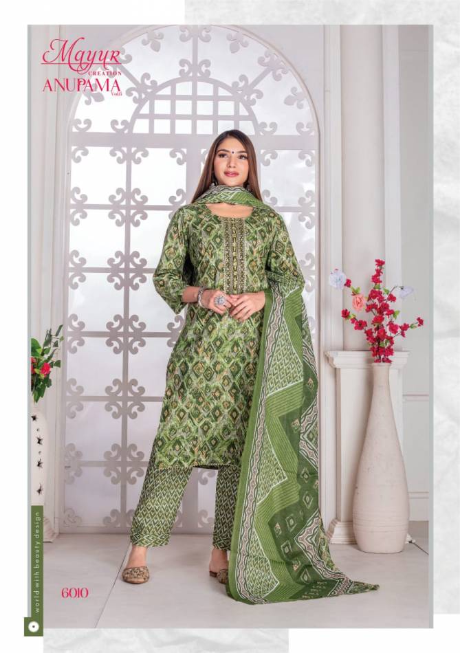 Anupama Vol 6 By Mayur Printed Pure Cotton Dress Material Wholesalers In Delhi
